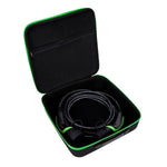 EV charging cable in premium storage carry bag