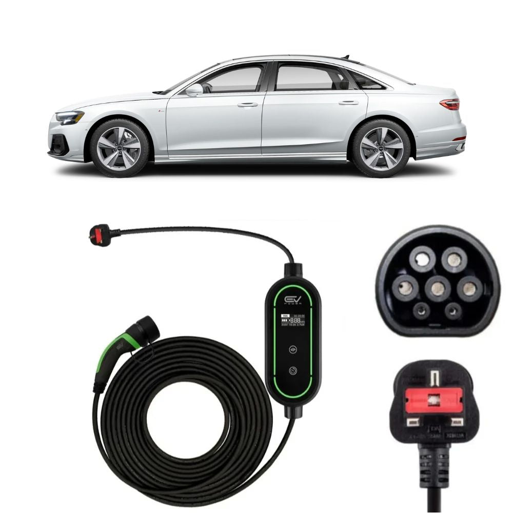 Audi A8 TFSI e EV Charging Cable Free Delivery EV Cable Shop