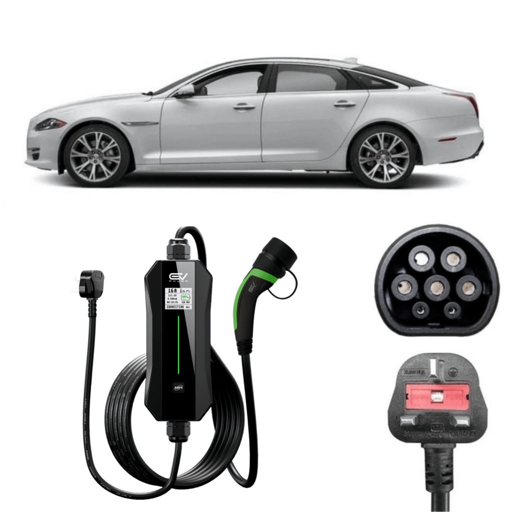 Jaguar XJ 5m - Type 2 to 3 Charging Cable