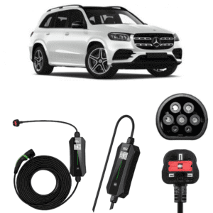 Mercedes GLE500e EV Charging Cable - Type 2 to 3 Pin Charging Cable