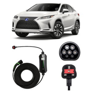 Lexus NX 450h+ Charging Cable - Type 2 to 3 Charging Cable